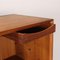 Vintage Highboard in Teak Veneered Wood Flat with 3 Drawers, 1960s 6