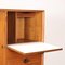 Vintage Highboard in Teak Veneered Wood Flat with 3 Drawers, 1960s 5