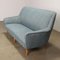 Vintage Italian Sofa in Beech Padded Seat Cloth, 1950s 3