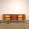 Vintage Sideboard in Teak & Metal, Italy, 1960s, Image 3