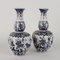 Delftware Ceramic Vases, Set of 2 2