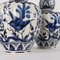 Delftware Ceramic Vases, Set of 2 3