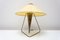 Mid-Century Czech Modern Tripod Desk Lamp attributed to Helena Frantova for Okolo, 1950 14