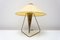 Mid-Century Czech Modern Tripod Desk Lamp attributed to Helena Frantova for Okolo, 1950, Image 14