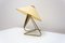 Mid-Century Czech Modern Tripod Desk Lamp attributed to Helena Frantova for Okolo, 1950, Image 4
