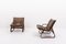 Scandinavian Design Lounge Chairs by Giske Carlsen for Kleppe, Set of 2 3