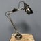 Lámpara de mesa Rademacher modelo antiguo con capota inclinada, Imagen 2