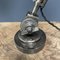 Lámpara de mesa Rademacher modelo antiguo con capota inclinada, Imagen 16