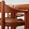 Pinewood Dining Set by Rainer Daumiller for Hirtshals Sawmill, 1970s, Set of 7 8