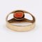 Vintage Granat Ring aus 14 Karat Gelbgold, 1970er 5