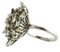 14 Karat White Gold Ring with White Diamonds 3