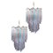 Murano Chandeliers with Multicolored Glasses, 1980, Set of 2 1