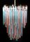 Murano Chandeliers with Multicolored Glasses, 1980, Set of 2, Image 4