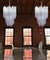 Murano Chandeliers with Multicolored Glasses, 1980, Set of 2, Image 5