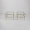 Brass and Glass Coffee Tables, 1950s, Set of 2, Image 5