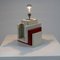 Lampe de Bureau et Miroir en Bois Peint, 1960s 5
