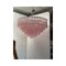 Lámpara de araña Tronchi de cristal de Murano rosa de estilo Venini de Simoeng, Imagen 12