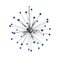 Blue Star Murano Glass Sputnik Chandelier by SimoEng 1