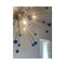 Lámpara de araña Sputnik de cristal de Murano Blue Star de SimoEng, Imagen 4