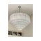 Transparent Tronchi Murano Glass Chandelier in Venini Style by Simoeng 13