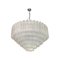 Transparent Tronchi Murano Glass Chandelier in Venini Style by Simoeng 1