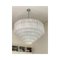 Transparent Tronchi Murano Glass Chandelier in Venini Style by Simoeng 3