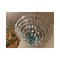 Transparent and Light Blue Triedro Chandelier in Murano Glass 7