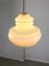 Mid-Century Italian Yellow Glass and Brass Pendant Lamp, Image 6