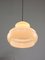 Mid-Century Italian Yellow Glass and Brass Pendant Lamp 4