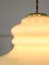 Mid-Century Italian Yellow Glass and Brass Pendant Lamp, Image 7