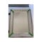 Venezianischer rechteckiger grüner handgeschnitzter Spiegel aus Muranoglas von SimoEng 5