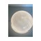 Szenografische weiße Murano Glas Tischlampe von Simoeng 3