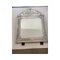 Venezianischer Quadratischer Handgeschnitzter Spiegel aus Muranoglas von SimoEng 9