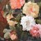 Louis Émile Minet, Vaso di rose, 1880, Olio su tela, con cornice, Immagine 5