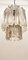 Lampadario vintage in vetro e metallo di Venini, Immagine 8