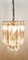 Vintage Chandelier in Glass & Metal from Venini 17