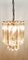 Vintage Chandelier in Glass & Metal from Venini, Image 17