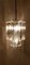 Lámpara de araña vintage de vidrio y metal de Venini, Imagen 22