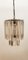 Vintage Chandelier in Glass & Metal from Venini 5