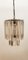 Vintage Chandelier in Glass & Metal from Venini, Image 5