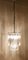 Lámpara de araña vintage de vidrio y metal de Venini, Imagen 28