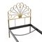 Single Bed in Metal and Brass, 1950s, Image 9