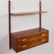 PS System Wall Unit in Rosewood by Preben Sorensen for Randers Mobler, Denmark, 1960s 6