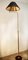 Lámpara de pie extensible y ajustable en altura con pantalla dorada, Imagen 17