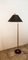 Height-Adjustable and Extendable Floor Lamp with Gold Lampshade, Image 4