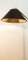 Höhenverstellbare und ausziehbare Stehlampe mit goldenem Lampenschirm 28
