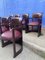 Barrel Chairs with Table by Frank Lloyd Wright for Cassina, Set of 9 7