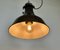 Industrial Black Enamel Bauhaus Pendant Lamp, 1930s 20