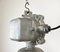 Large Industrial Cast Aluminum Cage Pendant Light, 1970s 15