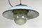 Industrial Blue Enamel Factory Pendant Lamp in Cast Iron from Zaos, 1960s, Image 10